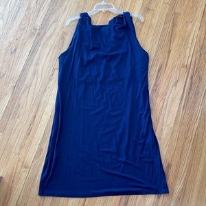 Eileen Fisher navy dress